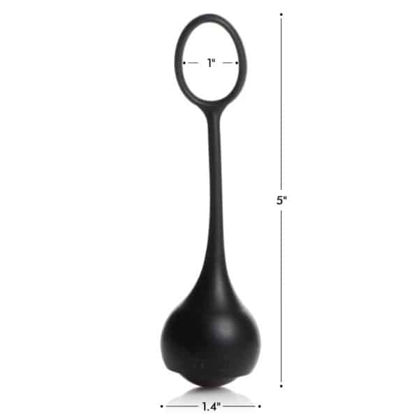 Cock Dangler Silicone Penis Strap with Weights-7