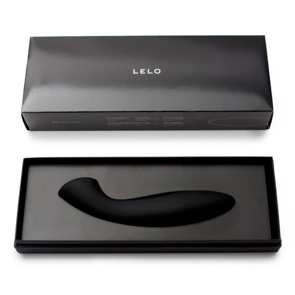 Lelo Ella Black Luxury Silicone G-Spot Dildo - box