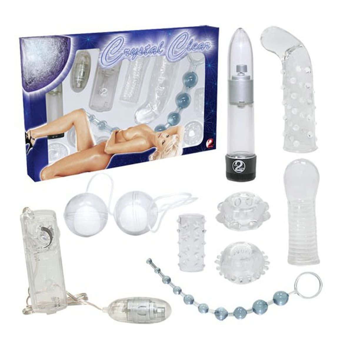 Crystal Clear Sex Toys Collection