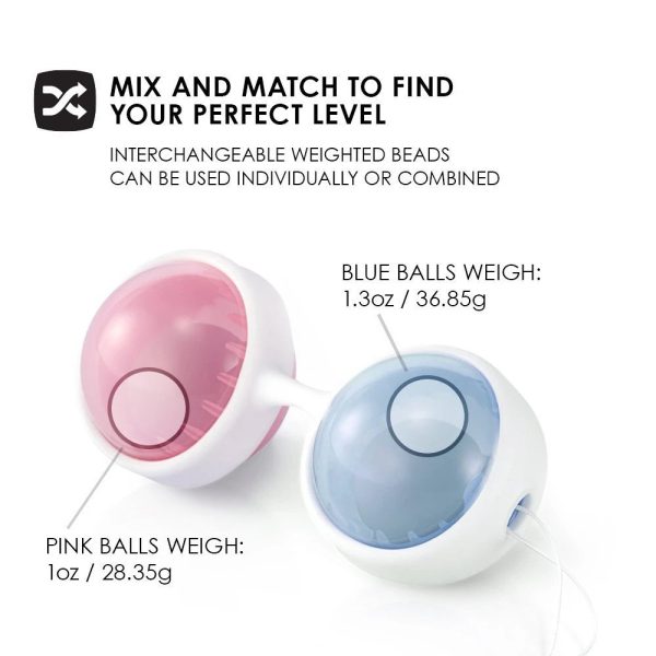 expalanation about Lelo Luna Beads Pink and Blue