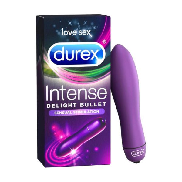 Durex Intense Delight Vibrating Bullet - package and product