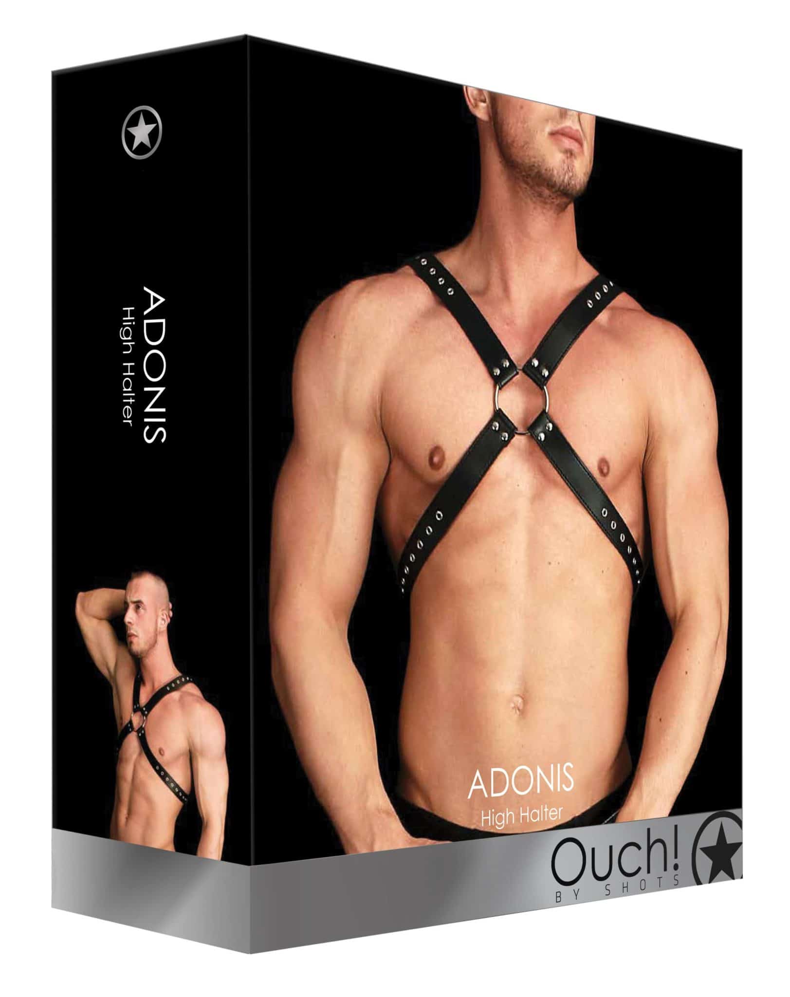 Ouch Adonis High Halter Harness