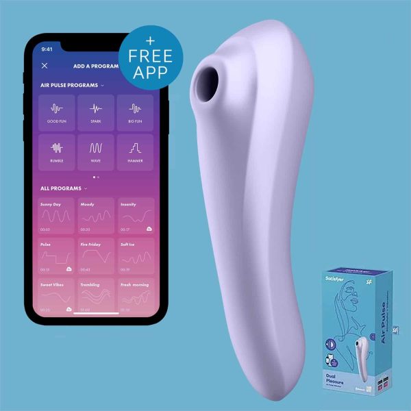 Satisfyer App Enabled Dual Pleasure Clitoral Massager White