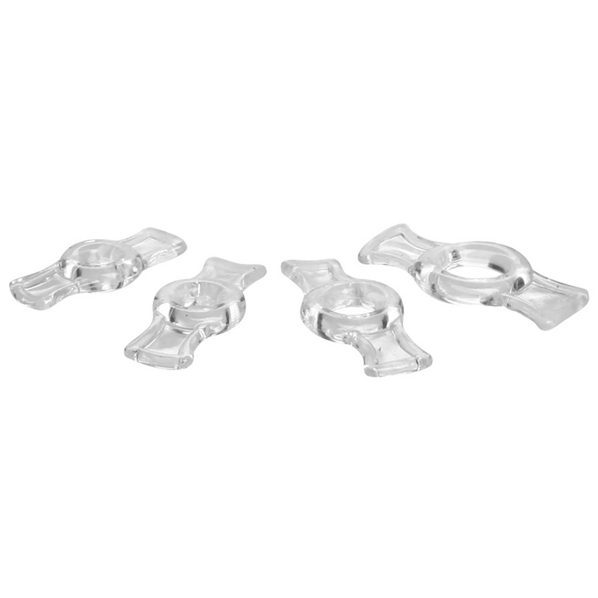 Size Matters Endurance Penis Ring Set – Clear