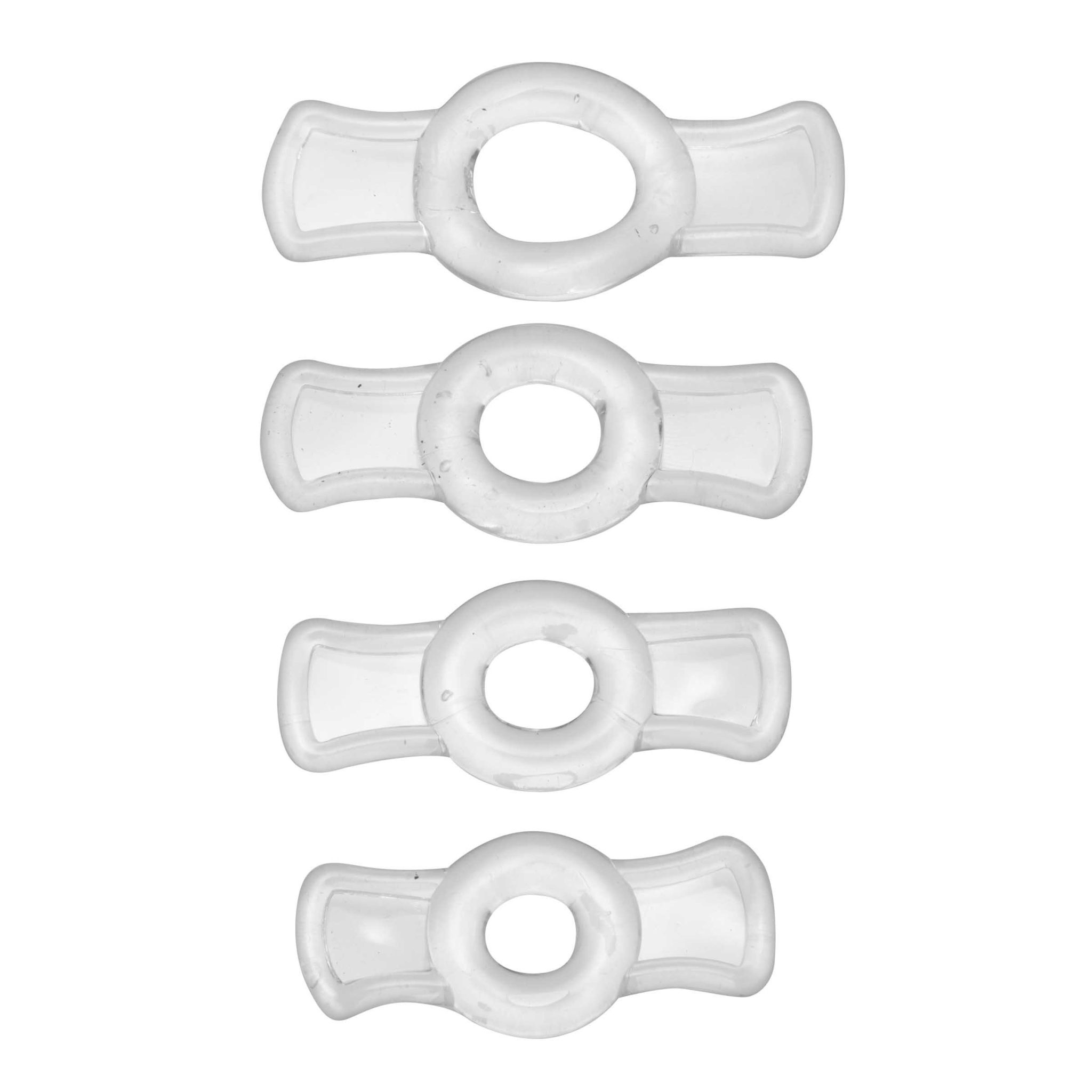 Size Matters Endurance Penis Ring Set – Clear
