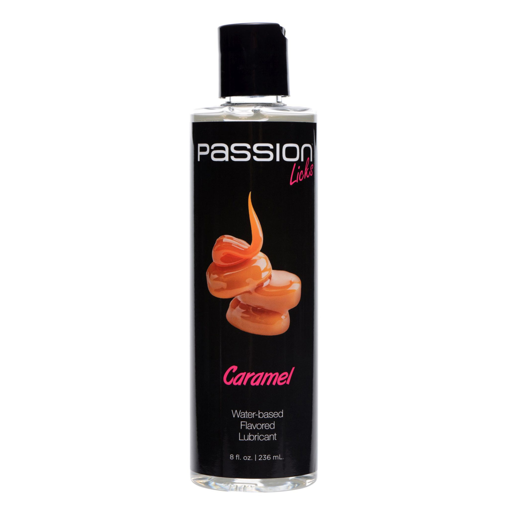 Passion Licks Caramel Water Based Flavored Lubricant – 8 oz