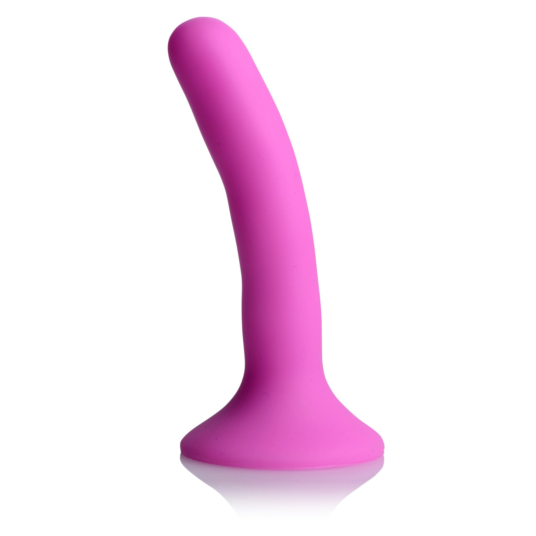 Pink Silicone Strap-On Dildo – Small