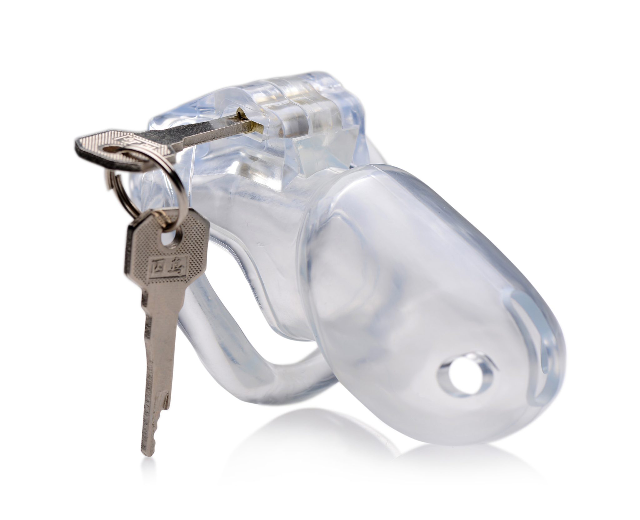 Clear Captor Chastity Cage – Large