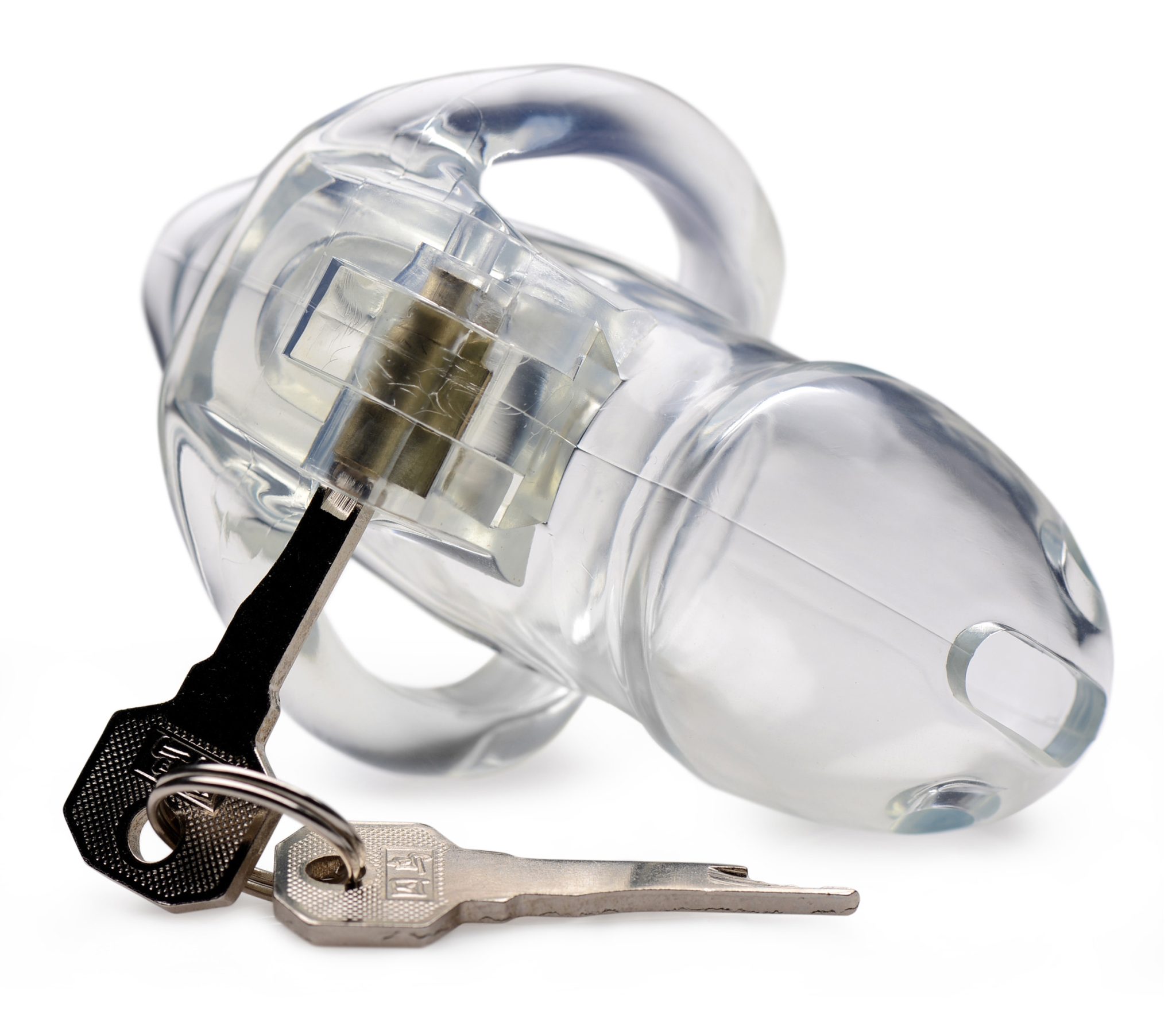 Clear Captor Chastity Cage – Small