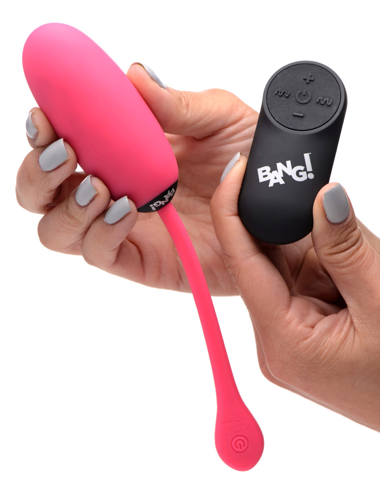 Remote Control 28X Silicone Plush Egg – Pink