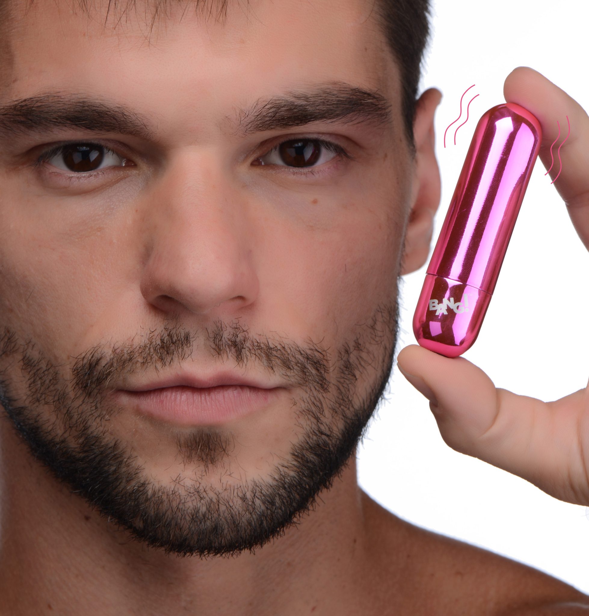 10X Rechargeable Vibrating Metallic Bullet – Pink