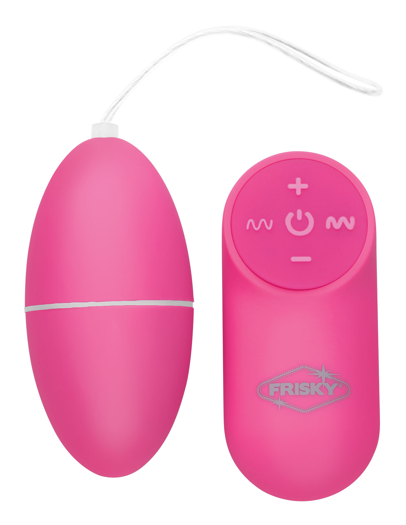 28X Scrambler Vibrating Egg with Remote Control – Pink