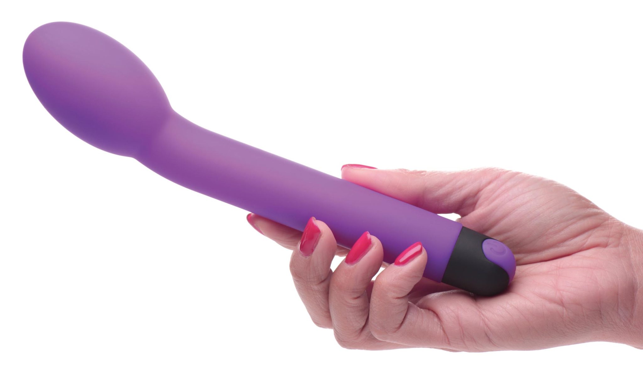 10X Silicone G-Spot Vibrator – Purple
