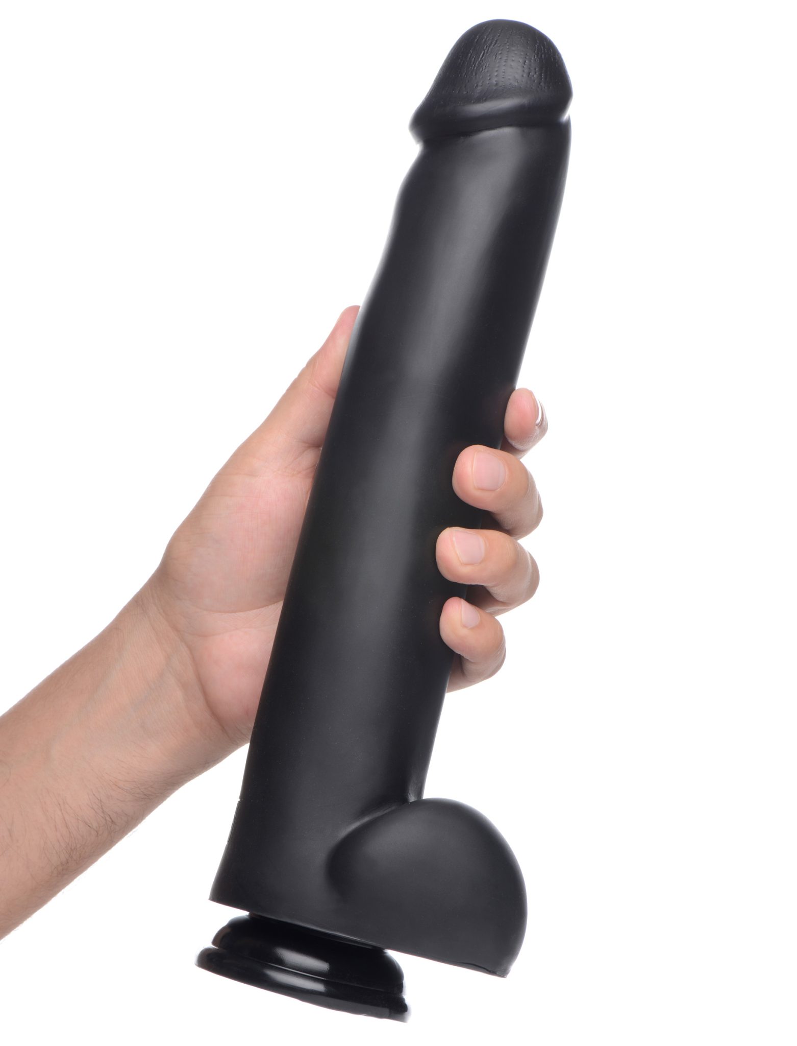 The Master Suction Cup Dildo – Black