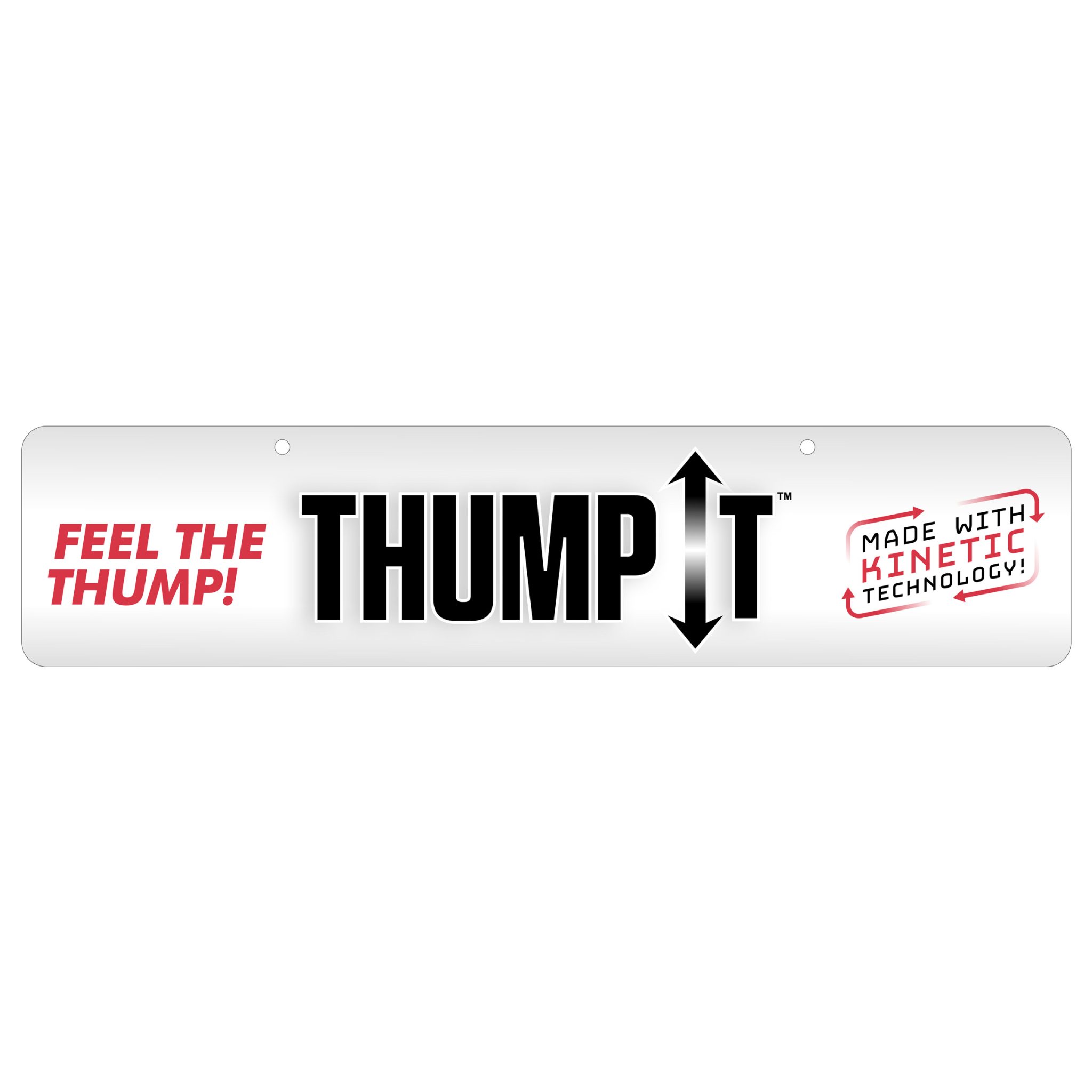 Thump It Display Sign