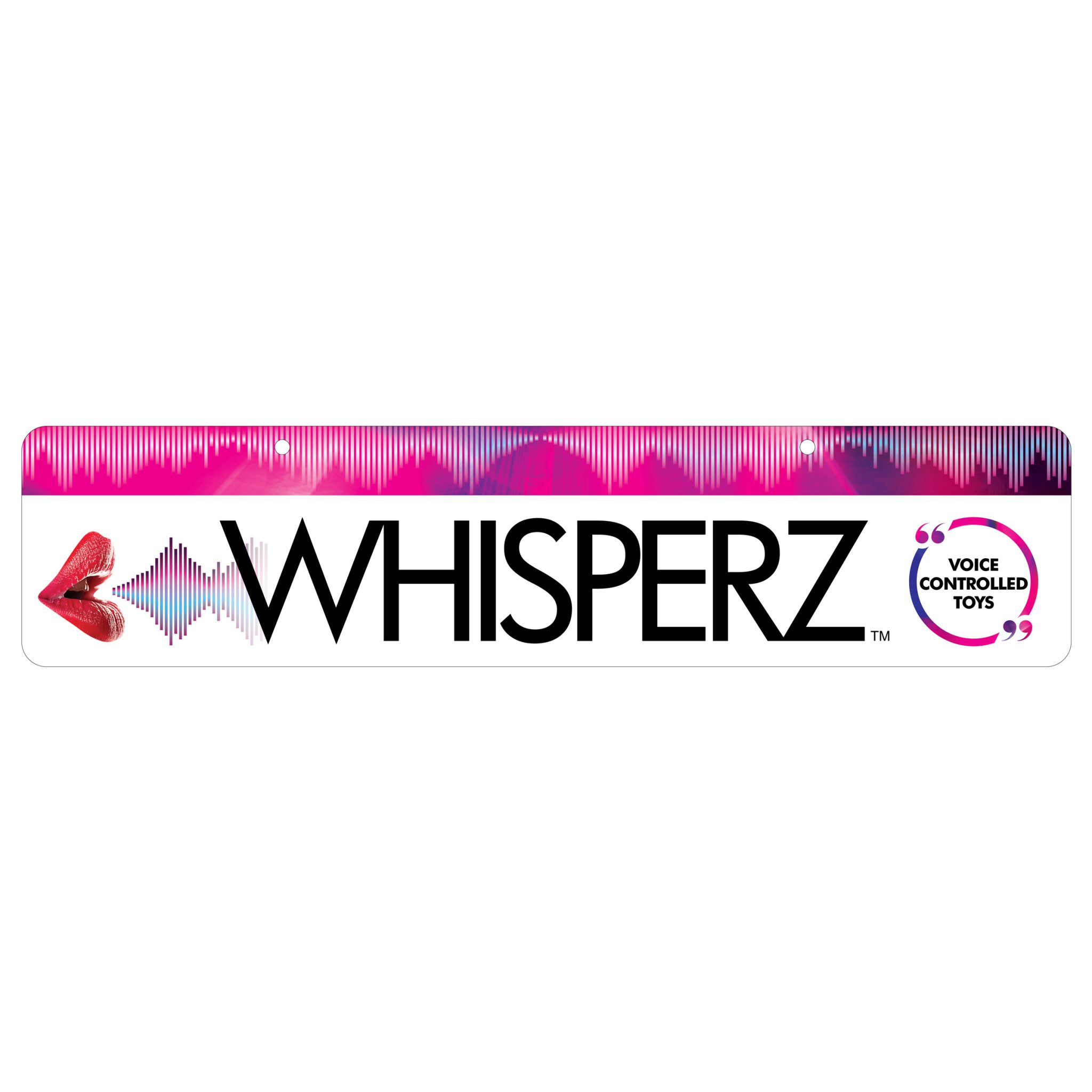 Whisperz Display Sign
