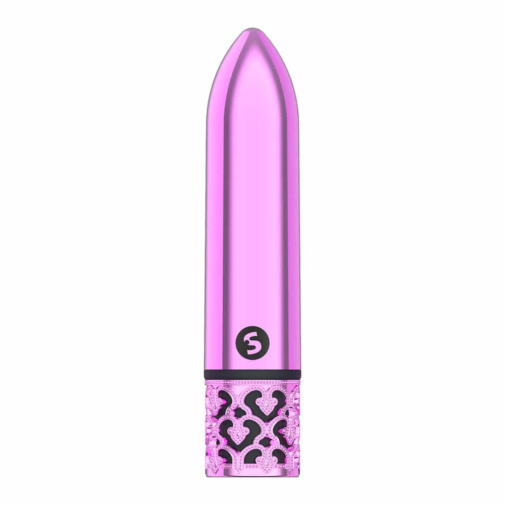Royal Gems Glamour Rechargeable Bullet Pink-4