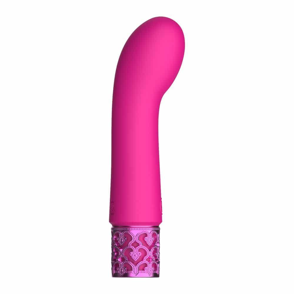 Royal Gems Bijou Rechargeable Silicone Bullet Pink-6