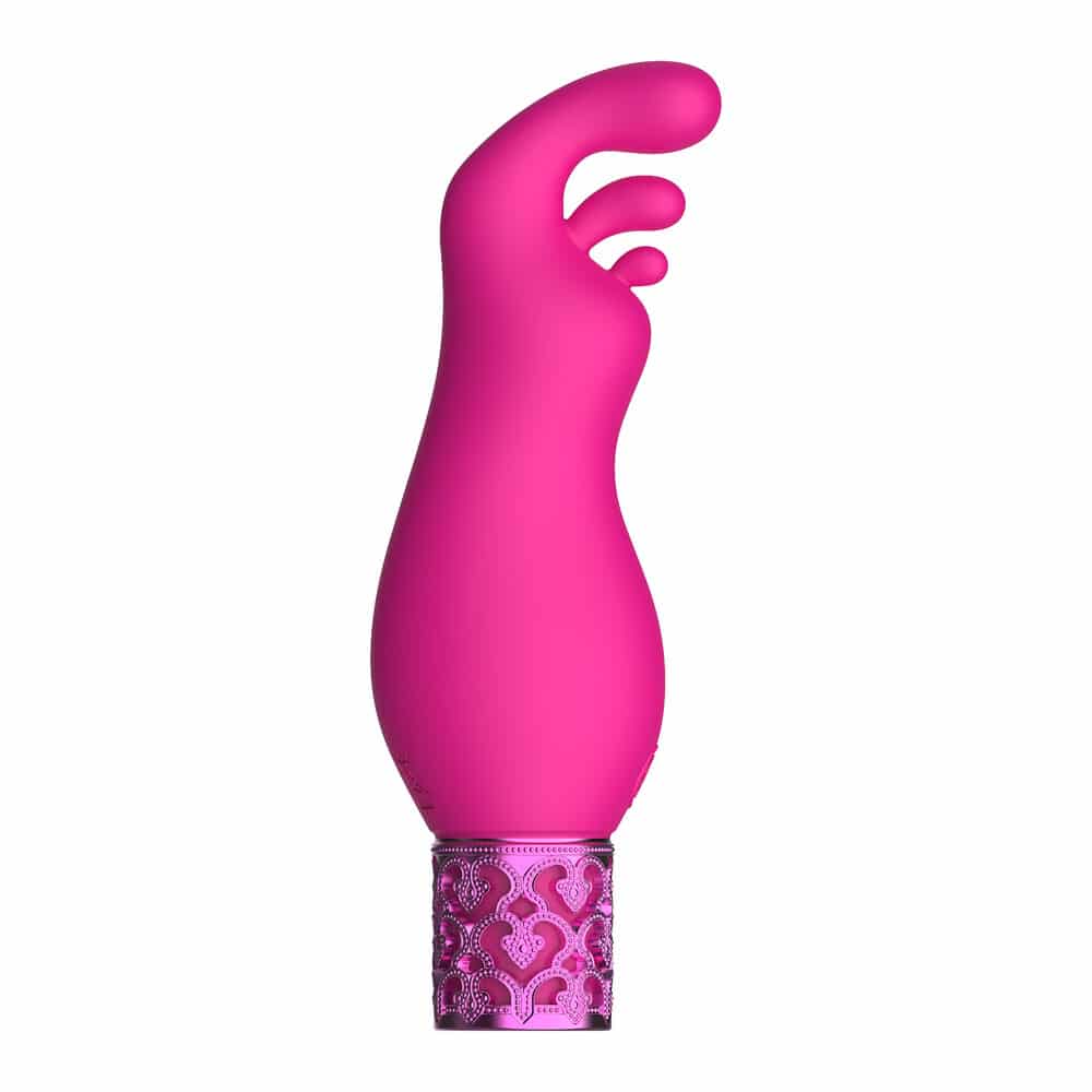 Royal Gems Exquisite Rechargeable Silicone Bullet Pink-2