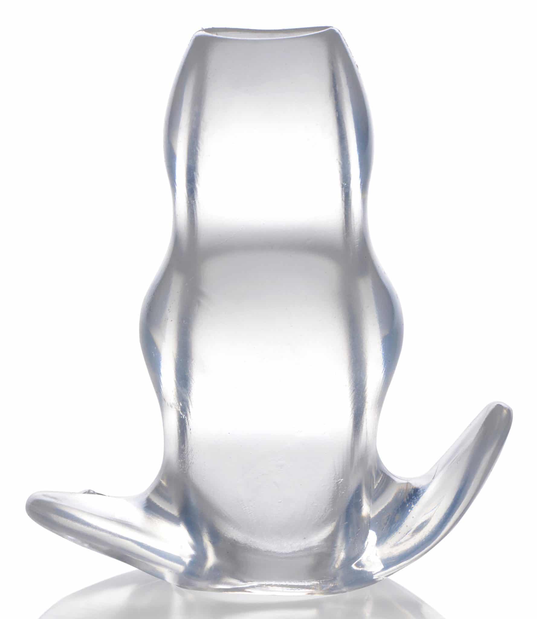 Clear View Hollow Anal Plug – Large