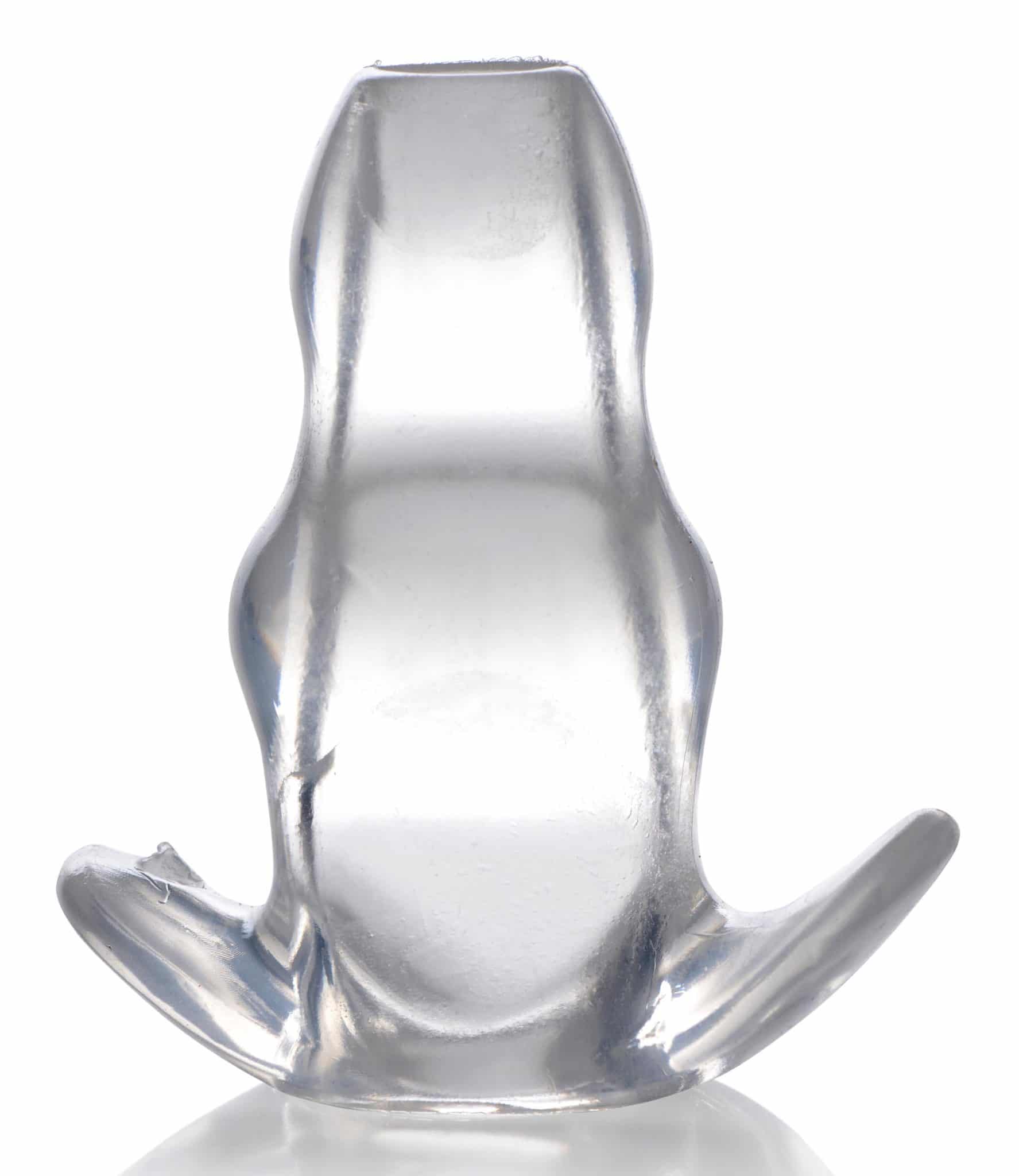 Clear View Hollow Anal Plug - Small-10