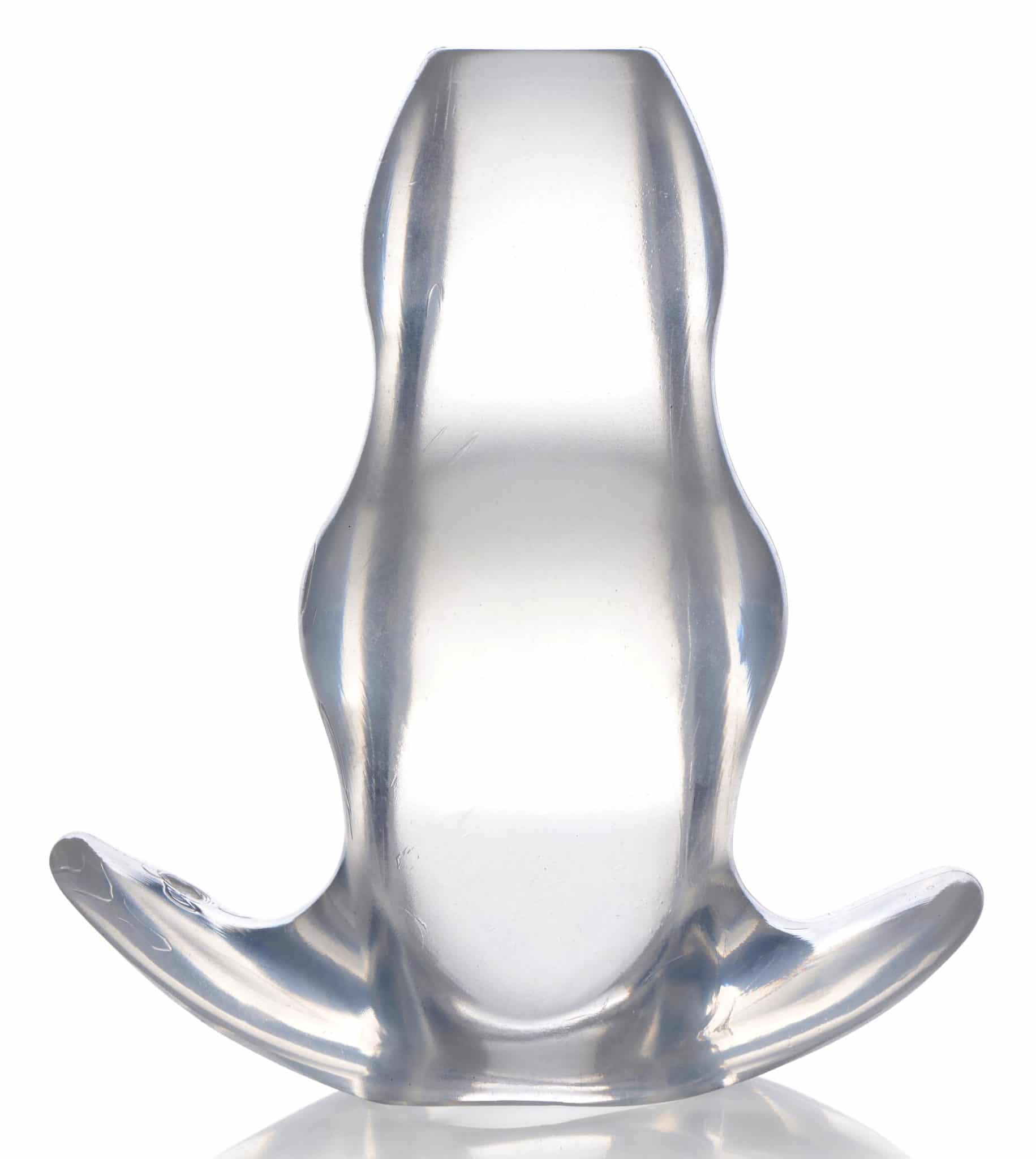Clear View Hollow Anal Plug – XL
