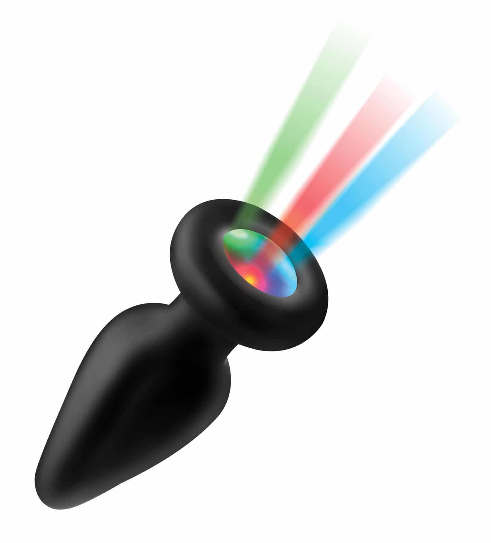 Light Up Silicone Anal Plug – Medium
