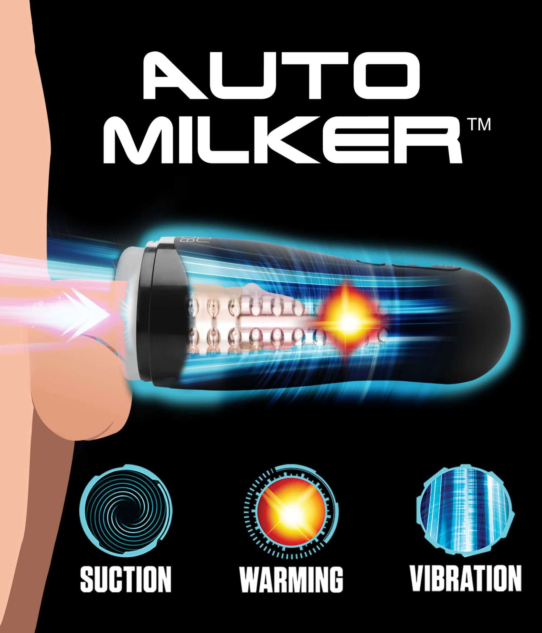 Auto Milker 15X Sucking Masturbator-10