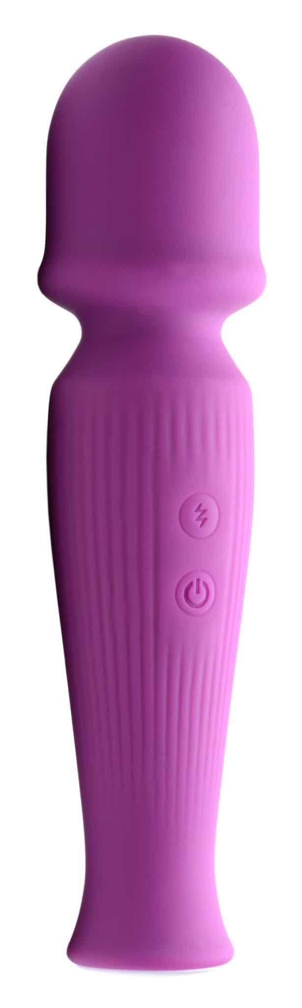 10X Silicone Wand Massager - Violet-7