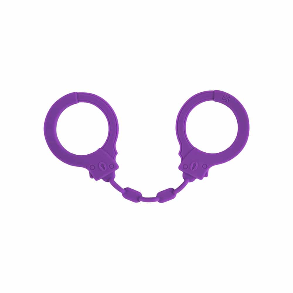 Lola Party Hard Suppression Silicone Handcuffs Purple-1