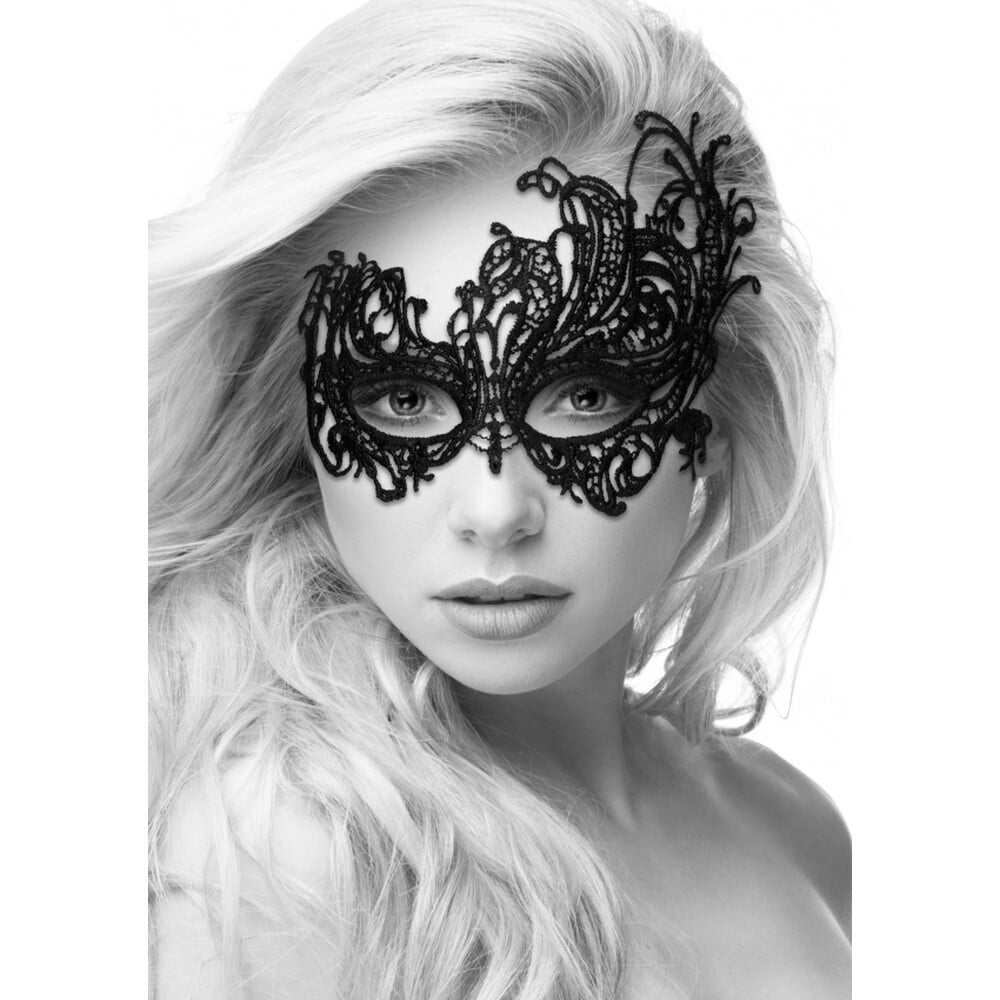 Ouch Lace Eye Mask Royal-10