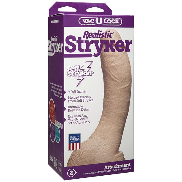 VacULock Jeff Stryker Realistic Dildo Attachment