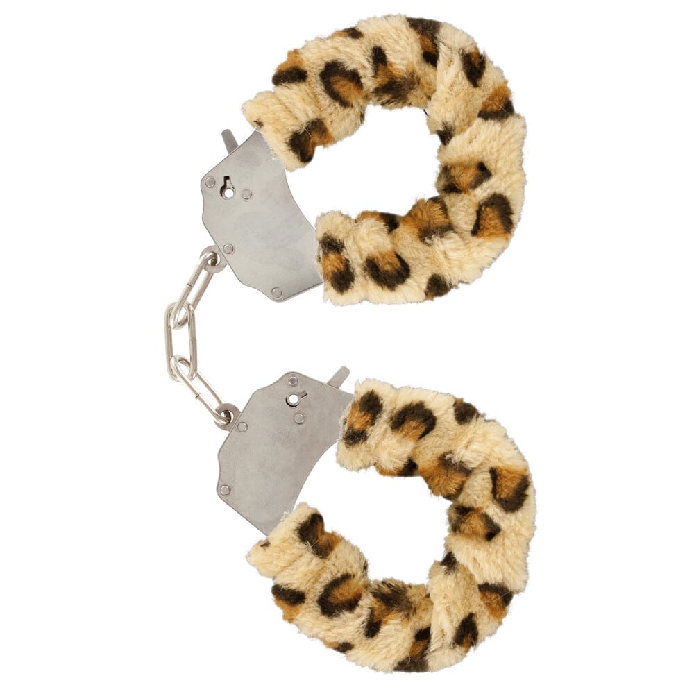 ToyJoy Furry Fun Wrist Cuffs Leopard-9