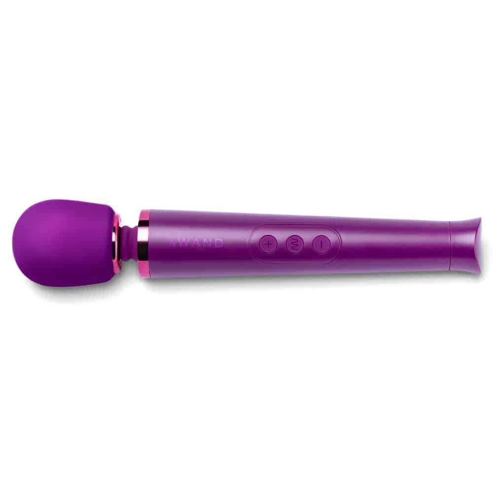 Le Wand Petite Rechargeable Vibrating Massager Dark Cherry-6