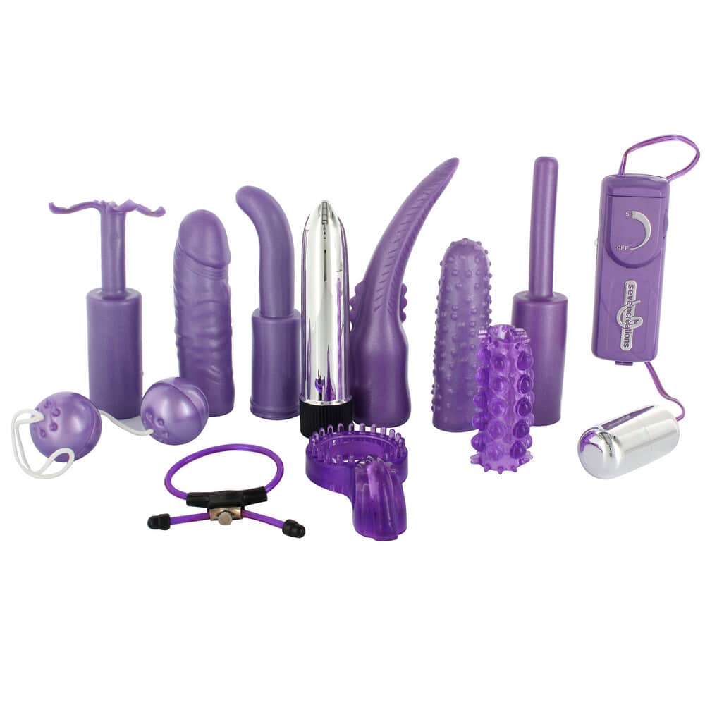 Dirty Dozen Sex Toy Kit Purple-4