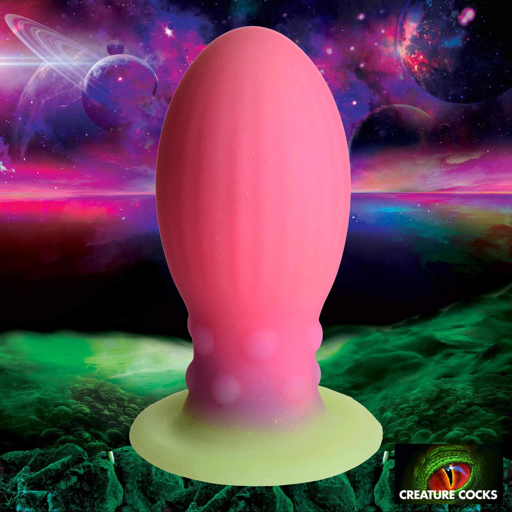 Xeno Egg Glow in the Dark Silicone Egg - Large-7