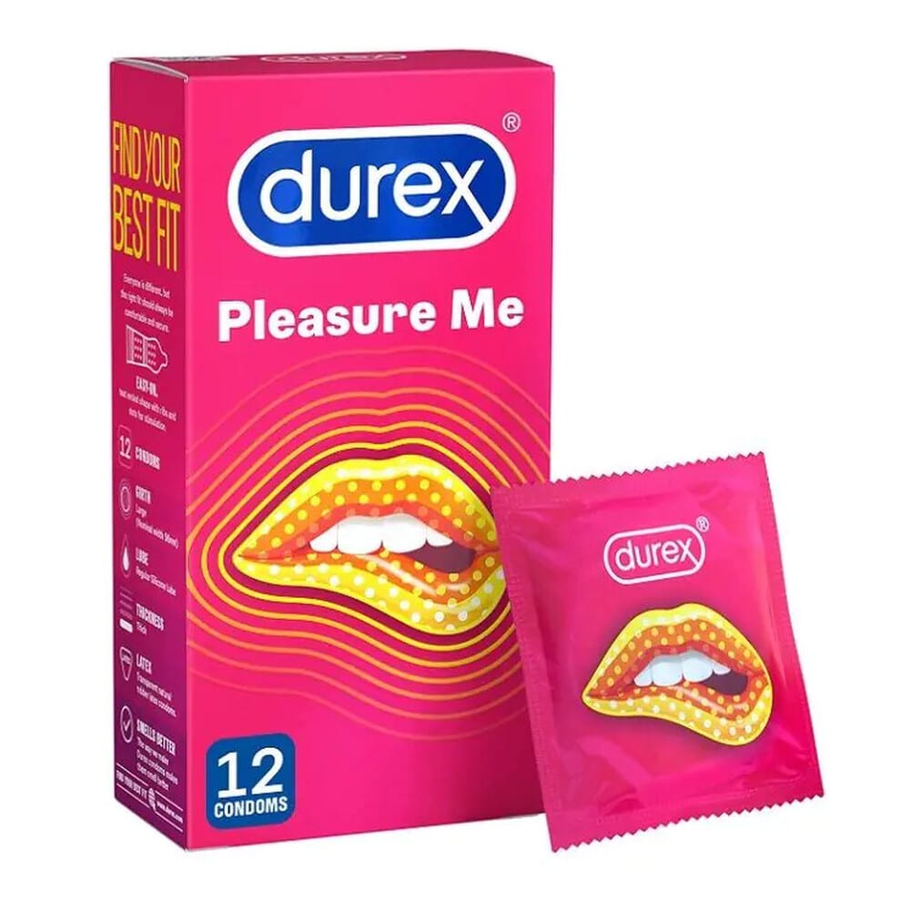Durex Pleasure Me Ribbed And Dotted Condoms 12 Pack-10