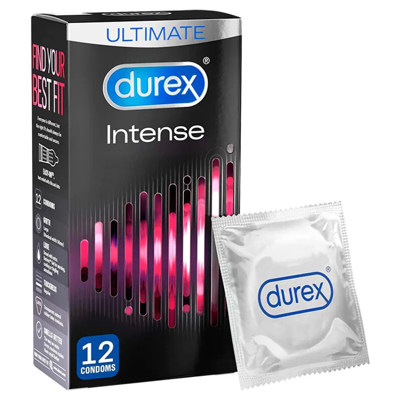 Durex Intense Ribbed And Dotted Condoms 12 Pack-5