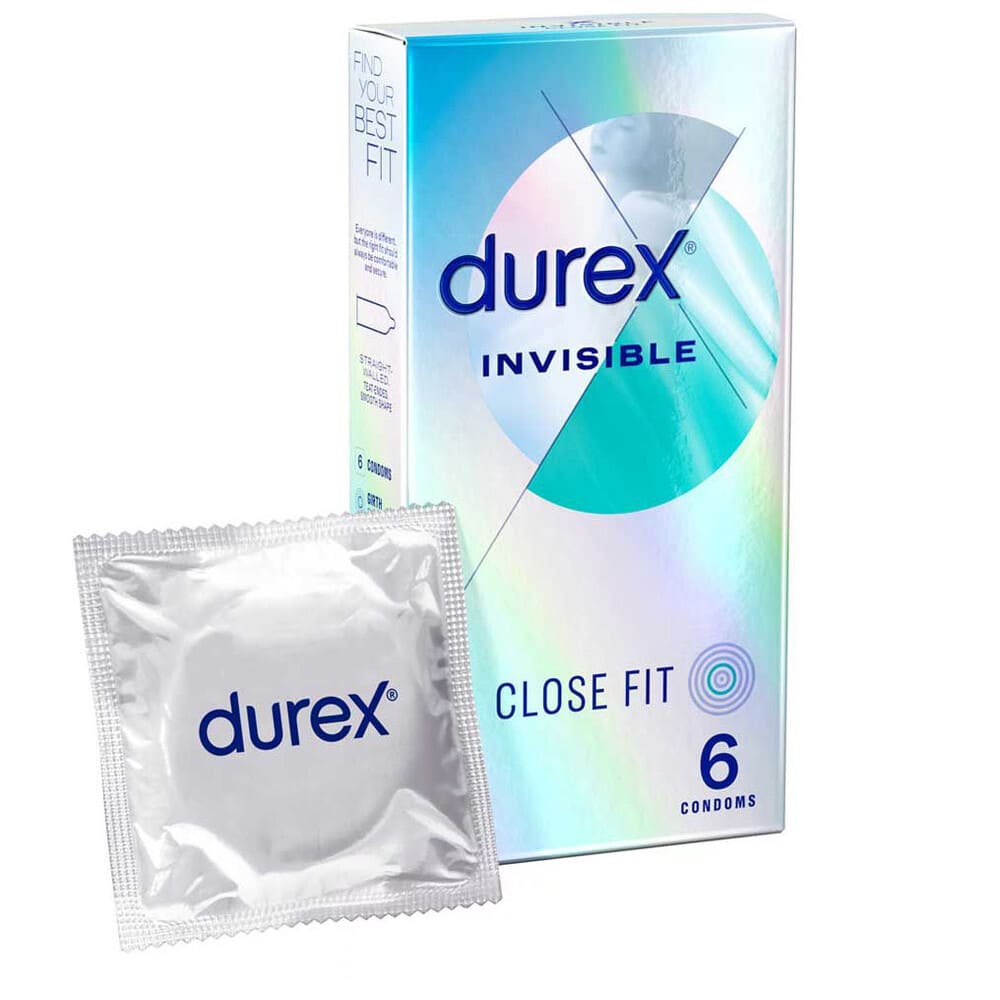 Durex Invisible Extra Sensitive Condoms 6 Pack-1