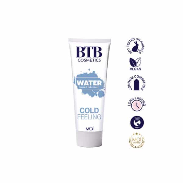 BTB Cold Feeling Water Based Lubricant 100ml-10