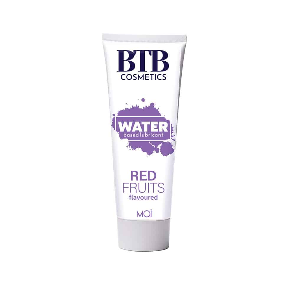 BTB Red Fruits Flavoured Water Based Lubricant 100ml-8