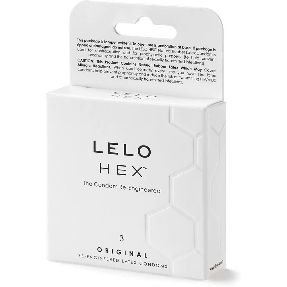 Lelo Hex Original Condoms 3 Pack-2