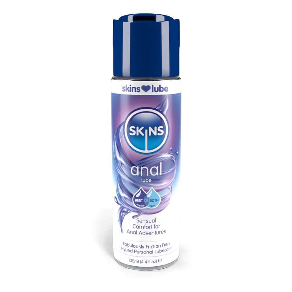 Skins Anal Hybrid Silicone And Waterbased Lubricant 130ml-9