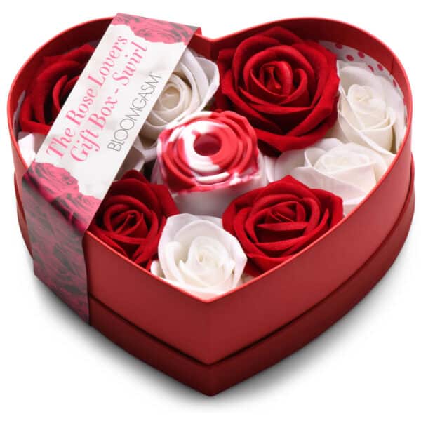 The Rose Lovers Gift Box 10x Clit Suction Rose - Swirl-7
