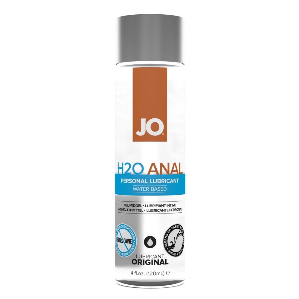 System JO H2O Anal Original Lubricant 120ml-7