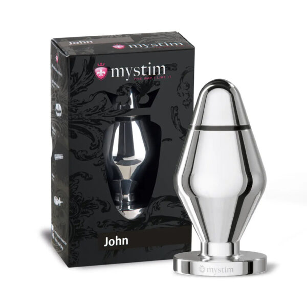 MyStim John Aluminium Butt Plug-5