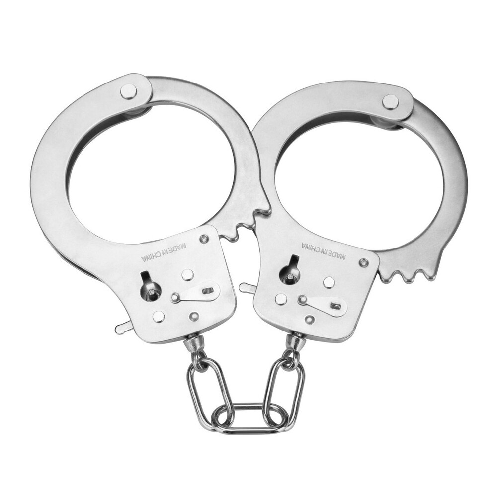 Me You Us Premium Heavy Duty Metal Bondage Handcuffs-7