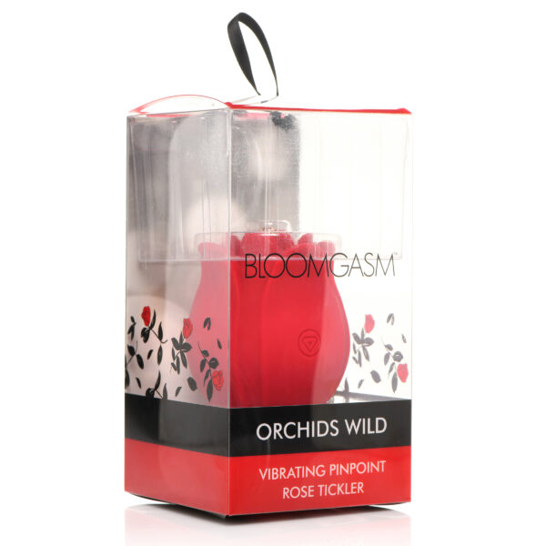 Orchids Wild Vibrating Pinpoint Rose Tickler-3