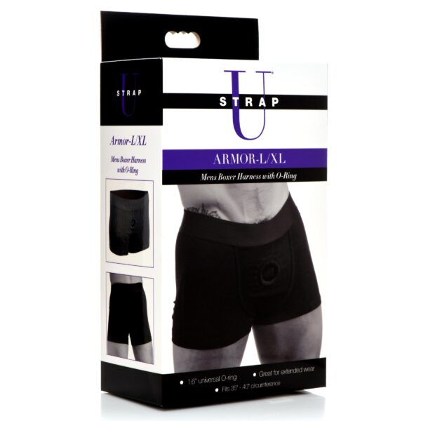 Armor Mens Boxer Harness with O-Ring - LXL-9