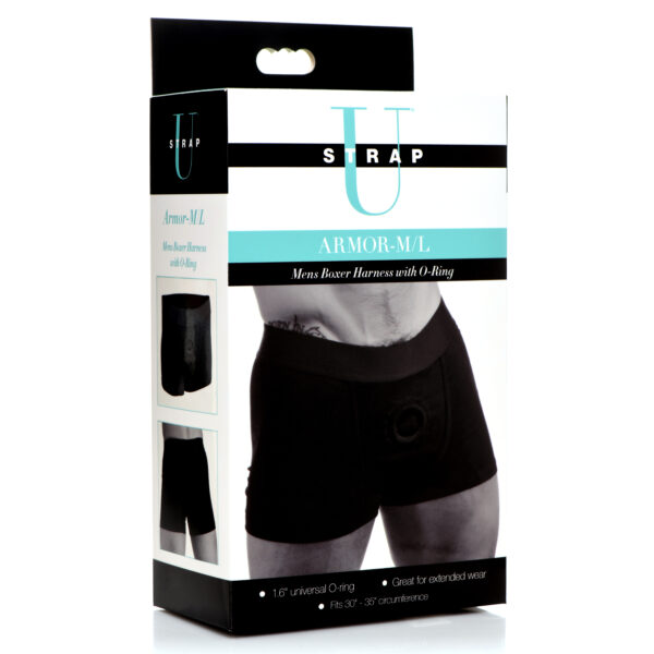 Armor Mens Boxer Harness with O-Ring - ML-8